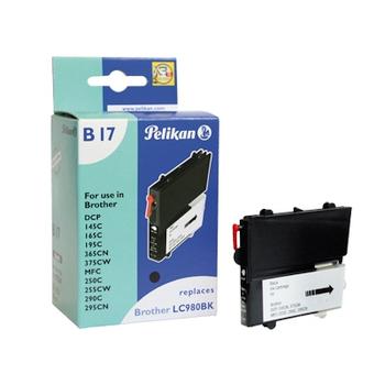 Pelikan kompatible Tintenpatrone zu Brother LC980BK 
