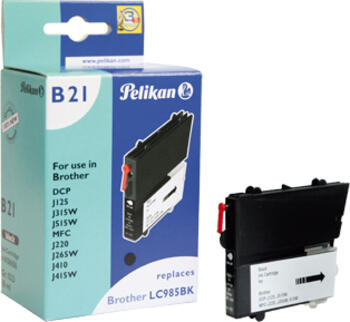 Pelikan kompatible Tintenpatrone zu Brother LC985BK schwarz 
