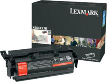 Lexmark X654, X656, X658 Extra High Yield Print Cartridge Original Schwarz