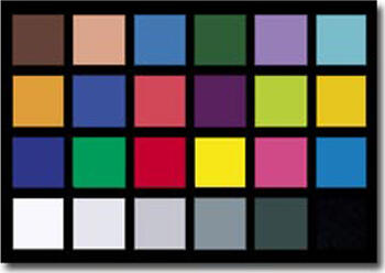 X-Rite ColorChecker Classic, Kalibrierung für Kameras 