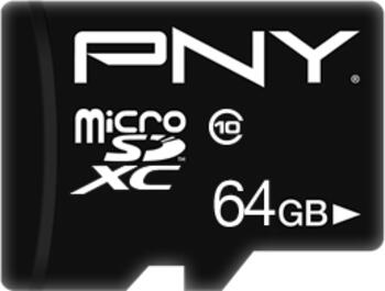 64 GB PNY Performance Plus microSDXC Speicherkarte 