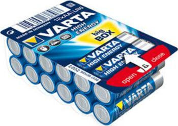 Varta High Energy LR6-AA, Alkali, 1.5V, 24er-Pack Batterien 