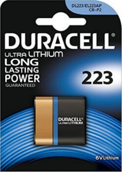 Duracell Ultra M3 CR-P2 / Photo 223 Nickel-Oxyhydroxid (NiOx) 6V