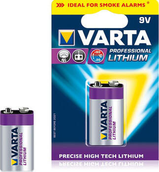 Varta Lithium 9V-Block 