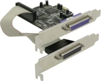 PCIe Karte DeLock 2 x Parallel 