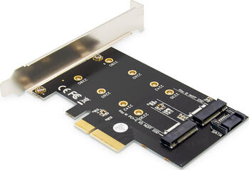 Digitus M.2 NGFF / NVMe SSD PCI Express 3.0 x4 Add-On Card 