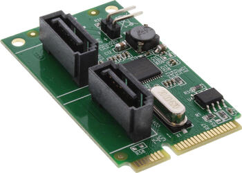 InLine Mini-PCIe 2.0 Karte, 2x SATA 6Gb/s, RAID 