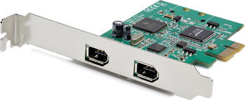 PCI Express FireWire 1394a Adapter, Controller Karte mit 2 Ports, StarTech.com