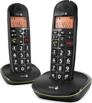 Doro PhoneEasy 100w Duo, Analogtelefon (schnurlos), Großtastentelefon