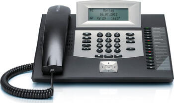 Auerswald COMfortel 1600 ISDN Systemtelefon schwarz 