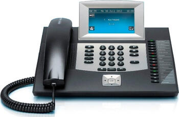 Auerswald COMfortel 2600 ISDN Systemtelefon schwarz 