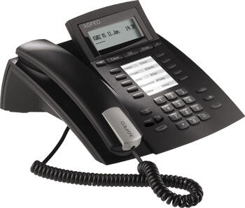 Agfeo ST22 IP schwarz, schnurgebundenes Systemtelefon 
