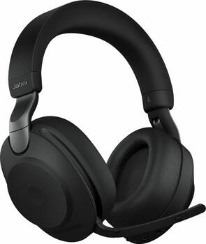 Jabra Evolve2 85 - USB-A UC Stereo Headset, Over-Ear, Klinkenstecker, USB, Bluetooth, schwarz