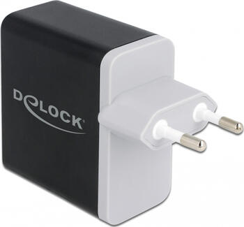 Delock USB Ladegerät 1 x USB Type-C PD 3.0 > Qualcomm Quick Charge™ 4+ mit 27 Watt