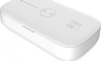 Conceptronic CIRO UVC-Sterilisator für Smartphones mit Qi Ladefunktion