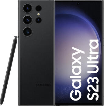 Samsung Galaxy S23 Ultra S918B/DS 512GB Phantom Black, 6.8 Zoll, 200.0MP, 12GB, 512GB, Android Smartphone