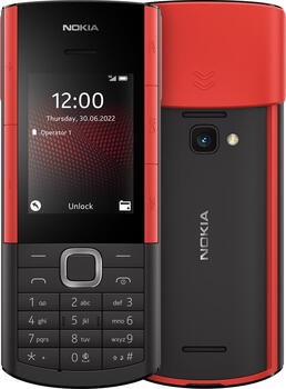 Nokia 5710 XpressAudio schwarz/rot ohne Vertrag 