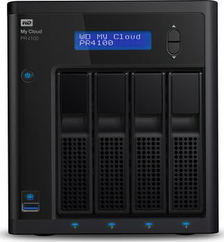 32.0 TB Western Digital My Cloud Pro PR4100, 2x Gb LAN, NAS 