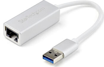 StarTech USB 3.0 auf Gigabit Netzwerkadapter silber 