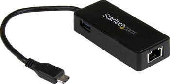 StarTech USB-C auf Gigabit Netzwerkadapter mit extra USB Anschluss