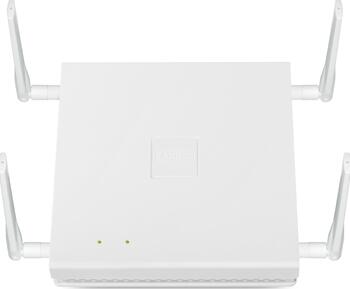 Lancom LX-6402, Dual Concurrent WLAN Wi-Fi 6 Access Point WPA3, 4x4 Multi-User MIMO, Inklusive 4 flexibel Antennen