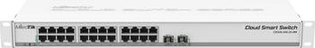 MikroTik RouterBOARD CSS300 Rackmount Gigabit Managed Switch, 24x RJ-45, 2x SFP+, PoE PD