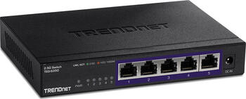 TRENDnet TEG-S Desktop 2.5G Switch, 5x RJ-45, Backplane: 25Gb/s