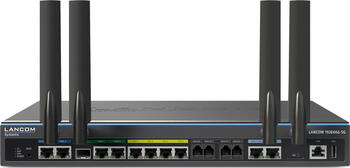 Lancom 1926VAG-5G Business VPN Router mit 2x VDSL2-Modems + 5G Backup, 2x ISDN, 4x analog, inkl. 25 IPSec-Tunnel