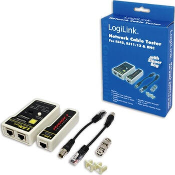 LogiLink mit Remote Einheit Kabeltester 