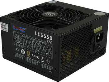 550W LC-Power LC6550 V2.3 Super Silent ATX 2.3 Netzteil, 80 PLUS Bronze
