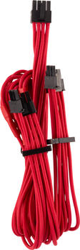 Corsair PSU Cable Type 4 - PCIe Cables with Dual Connector - Gen4, rot