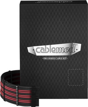 CableMod PRO ModMesh C-Series Cable Kit, AXi, HXi, RM, schwarz/blutrot Netzteil