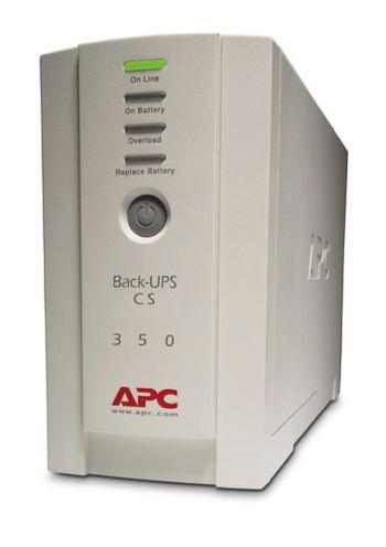 APC Back-UPS 350VA BK350EI USV-Anlage mit 4 Ausg&auml;ngen USB &sol; serieller Schnittstelle