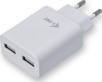 i-tec USB Power Charger 2 Port 2.4A weiß 