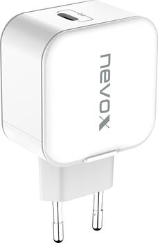 Nevox USB PD Type C Ladegerät 20Watt weiß 