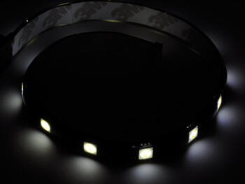 SilverStone LS01 weiss, 300mm LED-Streifen 
