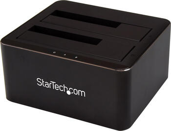 StarTech SDOCK2U33V SATA Festplatten Dockingstation, USB-B 3.0