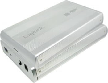 3.5 Zoll, LogiLink UA0107A externes Gehäuse, 1x USB-A 3.0 (5Gb/s), Aluminiumgehäuse