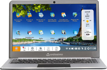 Ordissimo Agathe 3, N4000 Notebook 14 Zoll, 2x 1.10GHz, 4GB RAM, 64GB eMMC, eigenes OS