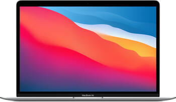 Apple MacBook Air silber Notebook, 13.3 Zoll, Apple M1 - 8 CPU / 7 GPU, 4C+4c/8T, 8GB RAM, 512GB SSD, macOS