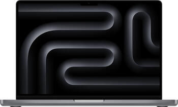 Apple MacBook Pro 14.2 Space Gray Notebook, 14.2 Zoll, Apple M3 - 8 CPU / 10 GPU, 8GB RAM, 1TB SSD, macOS