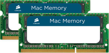 DDR3RAM 2x 4GB DDR3-1066 Corsair Mac Memory SO-DIMM, CL7-7-7-20 Kit