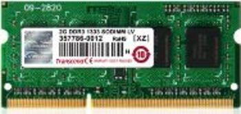 DDR3RAM 4GB DDR3L-1600 Transcend SO-DIMM, CL11-11-11 