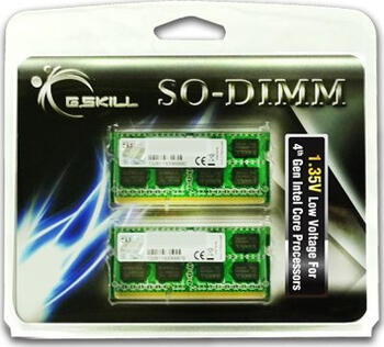 DDR3RAM 2x 4GB DDR3L-1600 G.Skill SL Series SO-DIMM, CL9-9-9-28 Kit