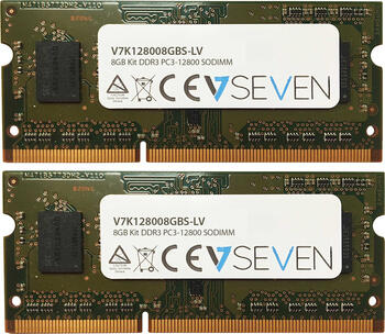DDR3RAM 2x 4GB DDR3L-1600 V7 SO-DIMM, CL11 Kit 