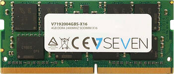 DDR4RAM 4GB DDR4-2400 V7 SO-DIMM, CL17 