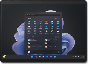 Microsoft Surface Pro 9 Graphit Tablet, 13 Zoll, i5-1245U, 16GB RAM, 256GB SSD, Win 10 Pro