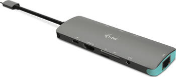 i-tec USB 3.0 / USB-C 4K Nano-Dockingstation + Power Delivery 100 W (Netzteil nicht inkludiert)