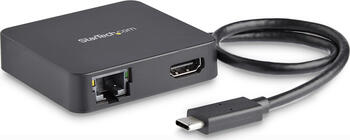 StarTech USB-C Multiport Adapter für Laptops, 4K HDMI, GbE, USB-C, USB-A
