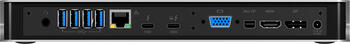 RaidSonic Icy Box IB-DK2801-TB3 Thunderbolt 3 1x Thunderbolt 3&comma; 1x VGA&comma; 1x HDMI 2&period;0&comma; 1x DisplayPort 1&period;2